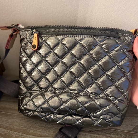 MZ Wallace Metro Scout Deluxe NWT in Pewter Metallic - Picture 12 of 14